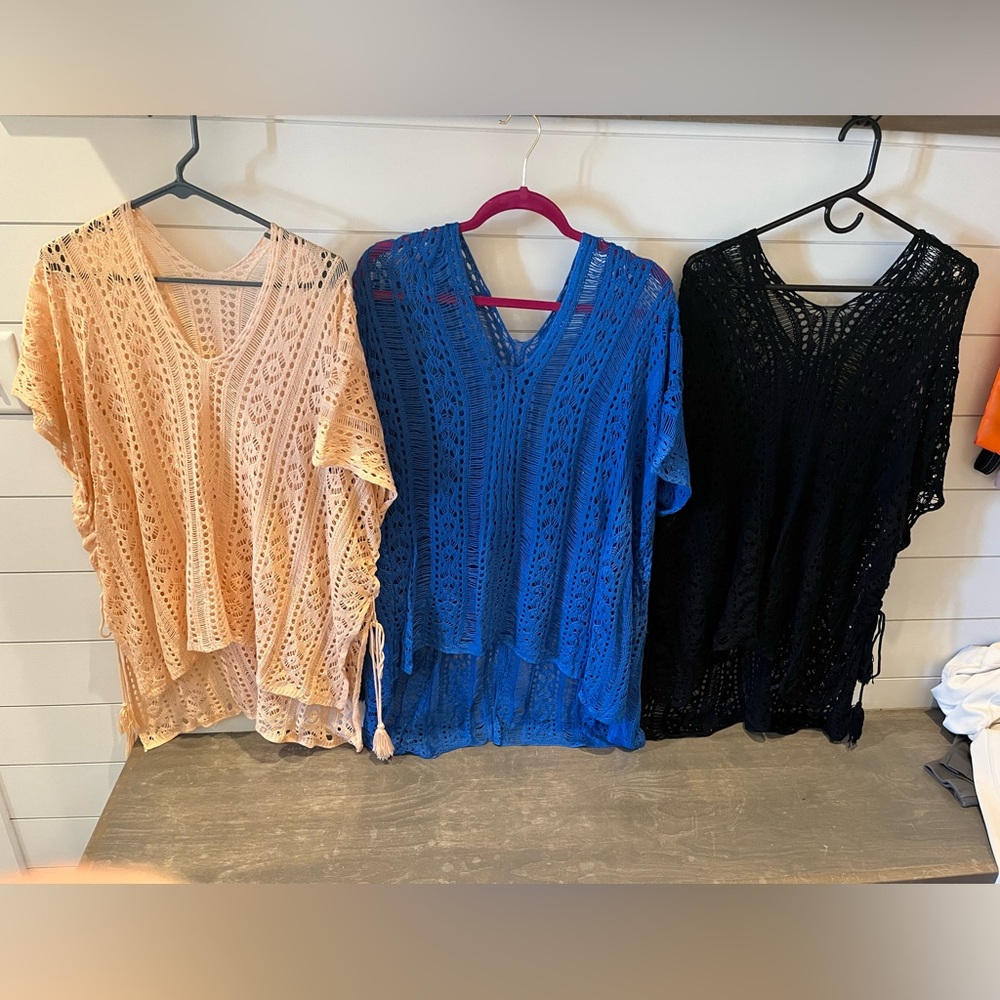 Set of 3 swim cover ups